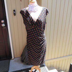 #353  NEW WOMEN'S PRINT DRESS BY LAUREN  (SIZE 14)